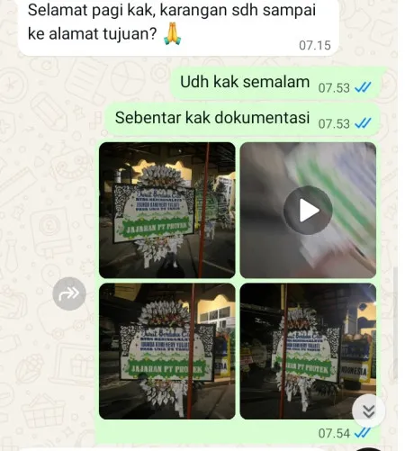 Pengiriman Papan Bunga Selamat Grogol Selatan