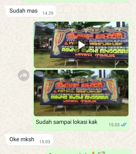 Pengiriman Papan Bunga Grogol Selatan