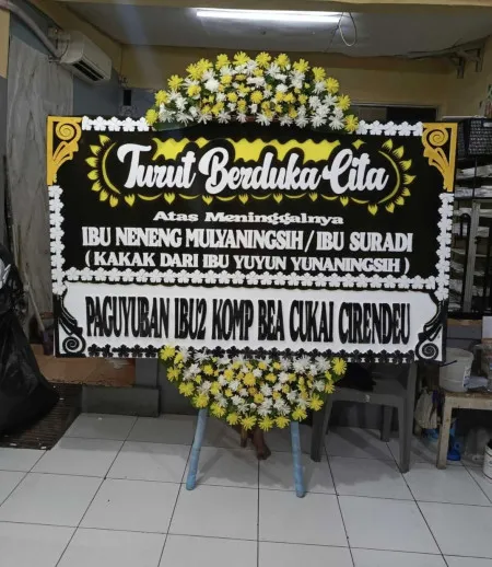 Papan Bunga Duka Grogol Selatan