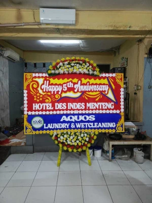Papan Bunga di Grogol Selatan
