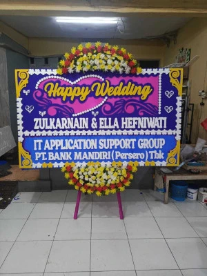 Papan Bunga di Grogol Selatan